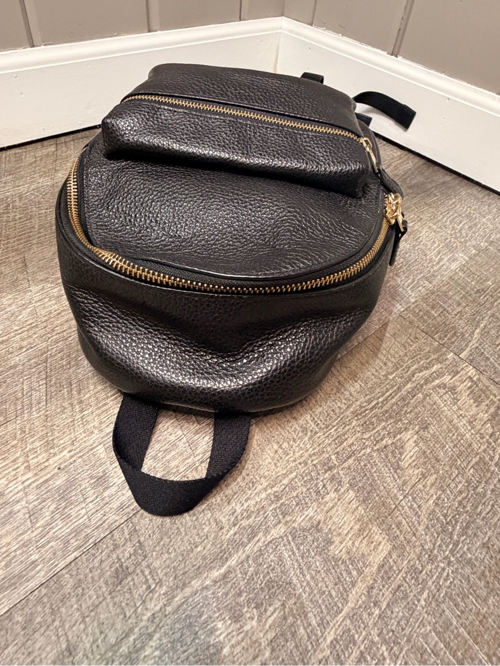 Coach Black Pebbled Leather Mini Charlie Backpack with Gold-Tone Hardware F28995 - Picture 5 of 12